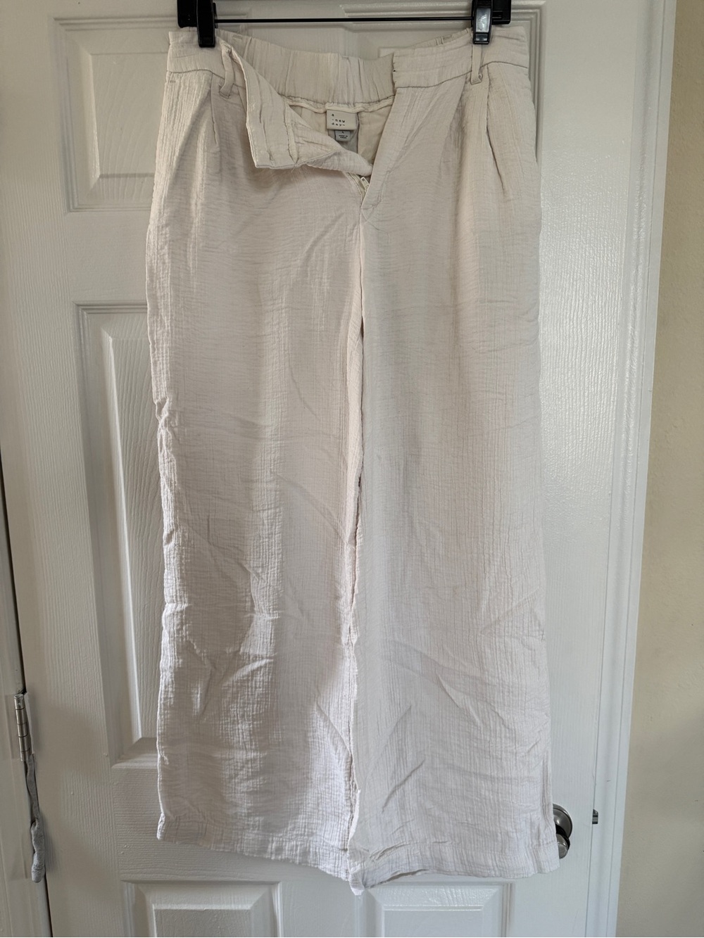 a new day Wide Leg Pants in Cream